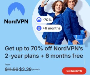 Get up to 70% off NordVPN plans!