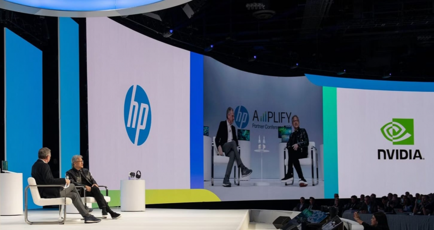 LLMs Land on Laptops: NVIDIA, HP CEOs Celebrate AI PCs