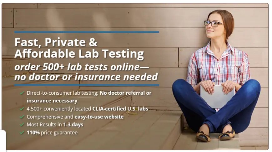 HealthLabs - Order 500+ Lab Tests Online, Including Genetic Testing — No Doctor or Insurance Needed.